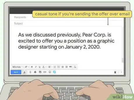 Image titled Write an Offer Letter Step 4