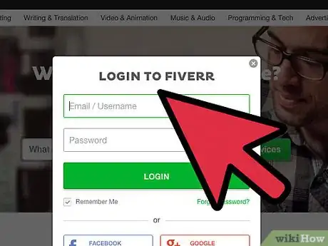 Image titled Link Your Social Media on Fiverr Step 3