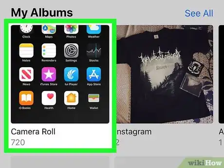Image titled Delete All Photos on iPhone Step 3
