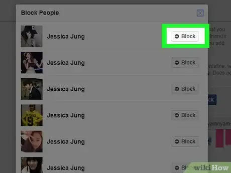 Image titled Block People on Facebook Step 16