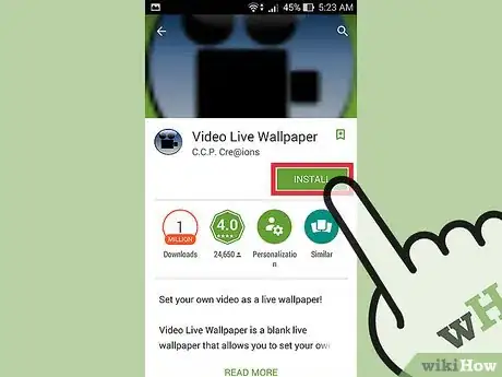 Image titled Turn Videos Into Live Wallpaper on Android Step 1