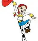 Draw Jessie from Toy Story
