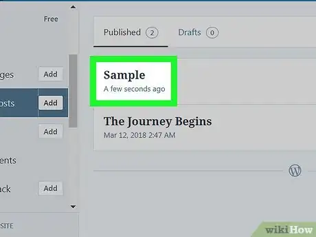 Image titled Edit a WordPress Blog Step 4