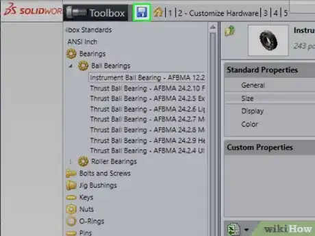 Image titled Configure a Toolbox in Solidworks Step 11