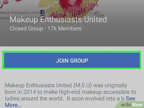 Image titled Join a Closed Group on Facebook on Android Step 4