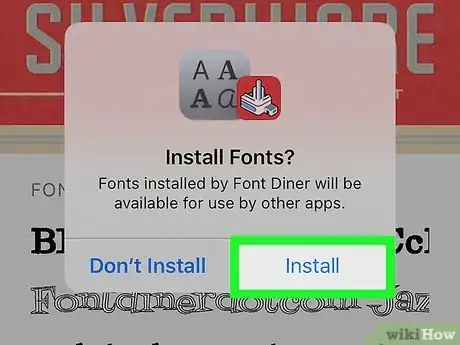 Image titled Install and Manage Fonts on iPhone or iPad Step 6