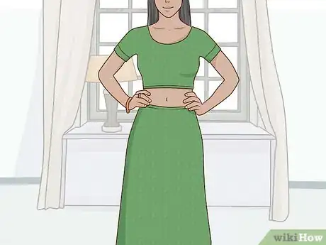 Image titled Wear a Half Saree Step 8