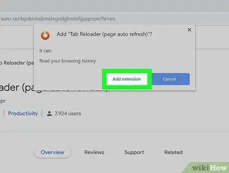 Image titled Auto Refresh in Chrome Step 3