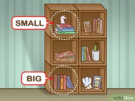 Image titled Decorate a Bookshelf Step 11