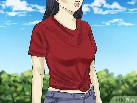 Image titled Tie Your Shirt Step 2