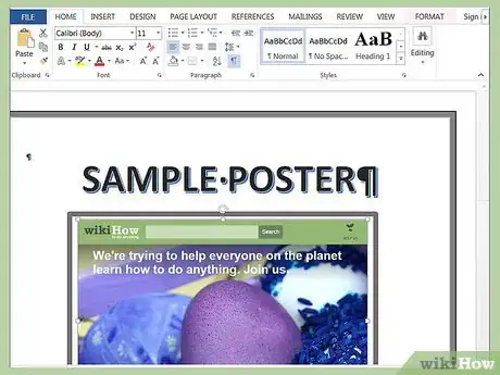 Image titled Make a Word Template Step 1