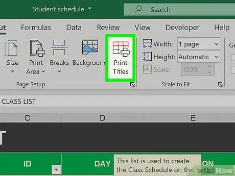 Image titled Add Header Row in Excel Step 6