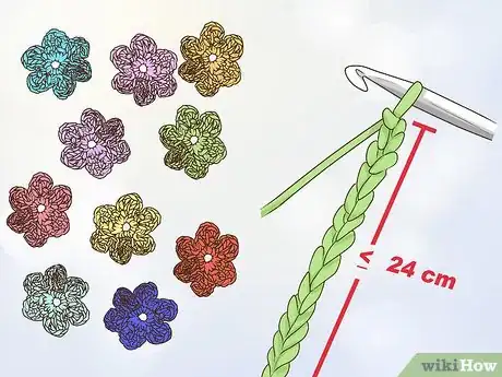 Image titled Crochet a Flower Garland Step 8