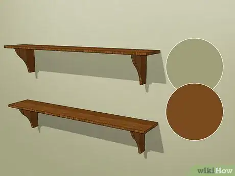 Image titled Decorate Shelves in a Bedroom Step 2