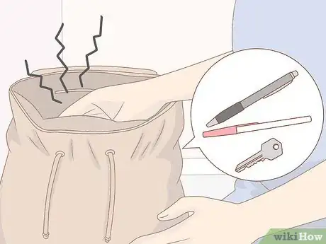 Image titled Sneak a Pad or Tampon to the Bathroom at School Step 4