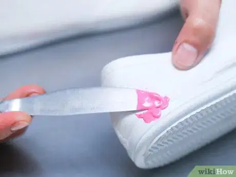 Image titled Get Paint Off Canvas Shoes Step 11