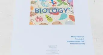 Make a Cover Page for a Notebook