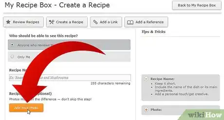 Image titled Submit a New Recipe to the Allrecipes Database Step 4