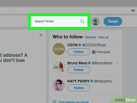 Image titled Save a Search on Twitter Step 2