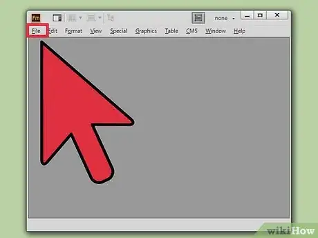 Image titled Generate a TOC for a FrameMaker Document Step 1