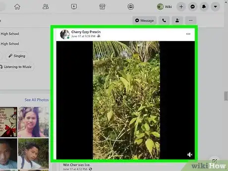 Image titled Download Facebook Videos Without Software Step 2