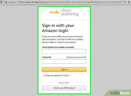 Image titled Publish a Book on Amazon Step 2