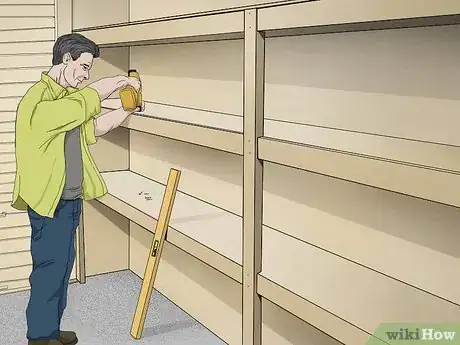 Image titled Add Storage Space to Your Garage Step 5