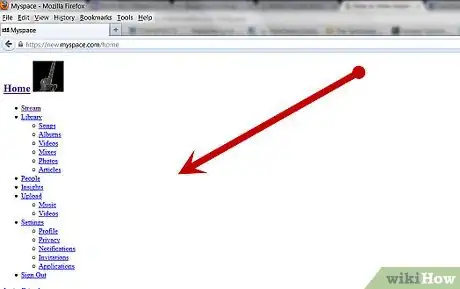 Image titled View Hidden Information on MySpace Step 6