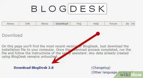 Image titled Blog With BlogDesk Step 1