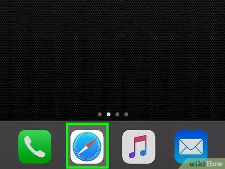 Image titled Browse Shared Links on Safari in iOS Step 1