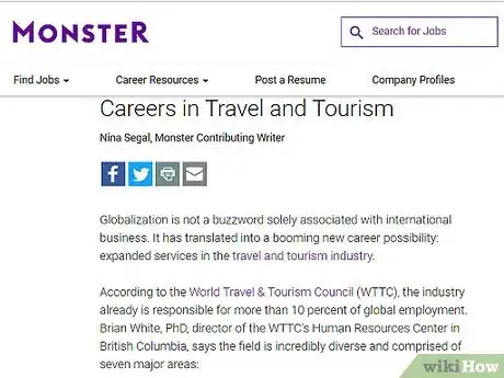 Image titled Develop a Career in Tourism Step 3
