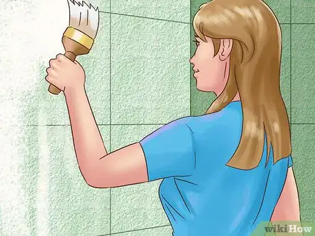 Image titled Tissue Paper a Wall Step 16