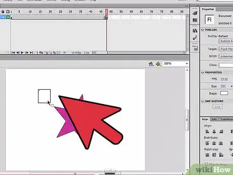 Image titled Create a Shape Tween in Flash Step 6