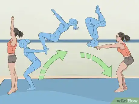 Image titled Do a Flyaway in Gymnastics Step 2