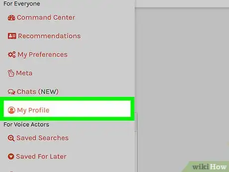 Image titled Get a Recommendation on Casting Call Club Step 1