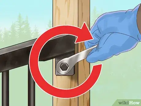 Image titled Repair a Wrought Iron Railing Step 1