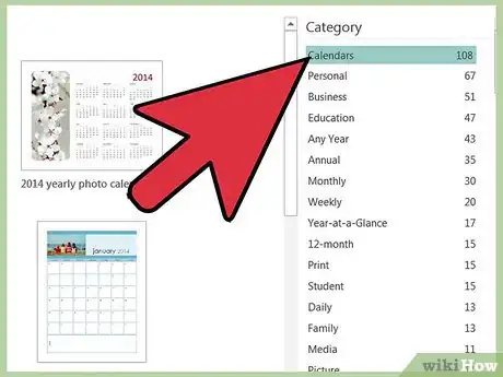 Image titled Make a Monthly Calendar with Microsoft Publisher Step 2