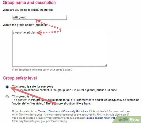 Image titled Create a Flickr Group Step 4