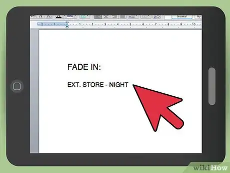 Image titled Write a Properly Formatted Screenplay Step 2