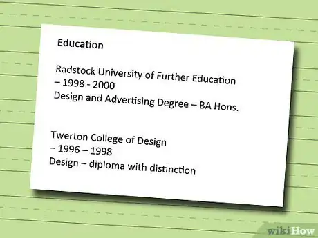 Image titled Write a Resume for an Advertising Job Step 9