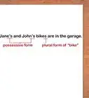 Use Plurals and Possessives in Writing