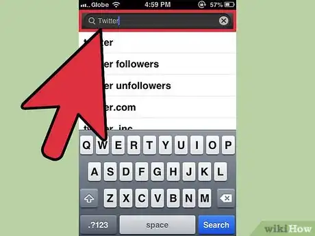 Image titled Install Twitter on Your Phone Step 2