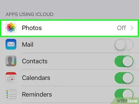 Image titled Set Up iCloud on the iPhone or iPad Step 11