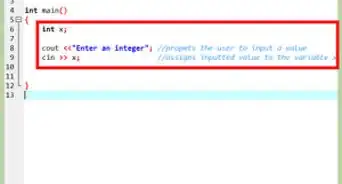 Use C++ to Write Cin and Cout Statements