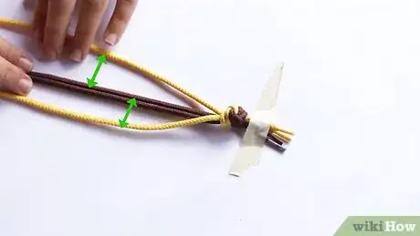 Image titled Make a 4 or 8 Part Round Braid Step 4