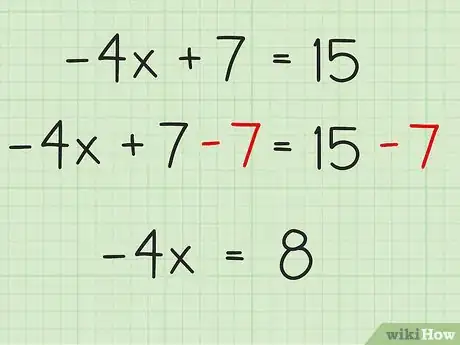 Image titled Solve Two Step Algebraic Equations Step 3