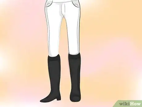 Image titled Wear Riding Boots Step 4Bullet1