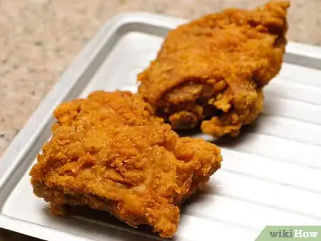 Image titled Reheat Fried Chicken Step 2