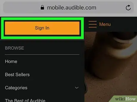 Image titled Access Your Audible Wishlist on iPhone or iPad Step 4