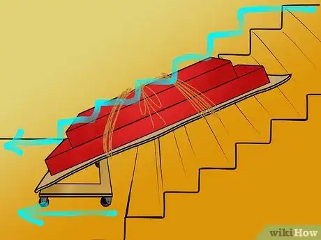 Image titled Move a Sofa Bed Up or Down Stairs Step 9